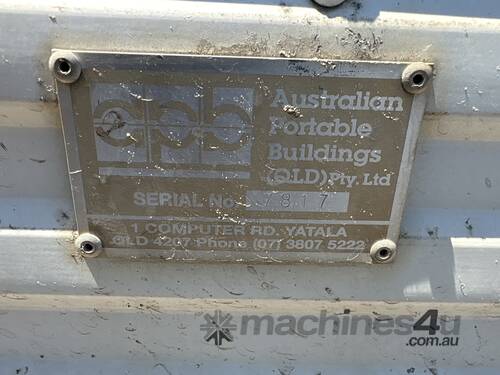 6x3 Toilet Block With Showers