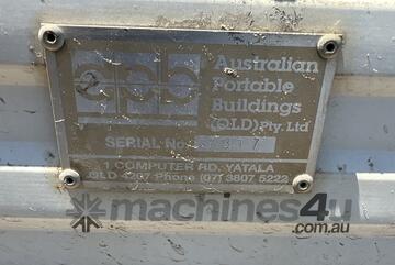 6x3 toilet block with showers