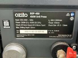 Mobile Workbench With Ozito Drill Press & Mitre Saw - picture2' - Click to enlarge