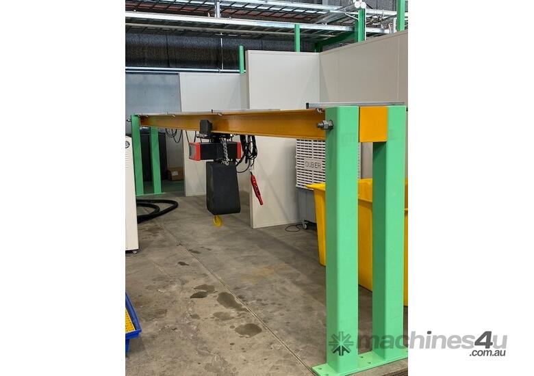 Never used Kone electric chain hoist and festoon system for sale (3,200kg) at less than half price!