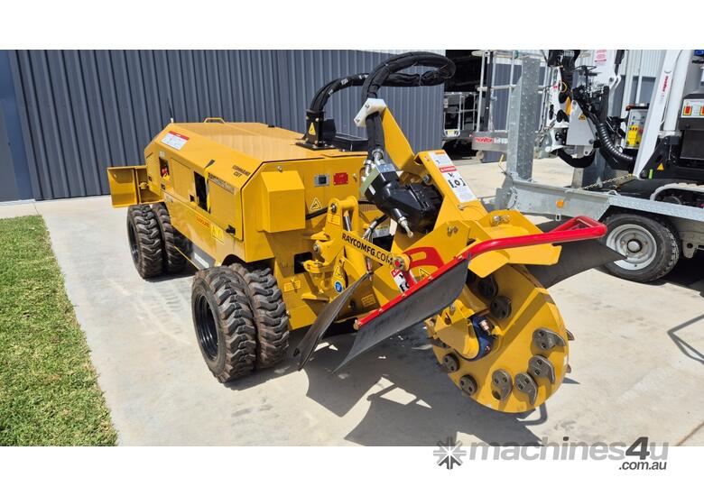 Used 2023 model Rayco RG80-R - 85HP Stump Grinder | Fully Radio Control | Blade