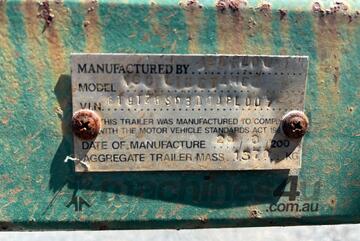 2008 Homemade Pipe Laying Trailer