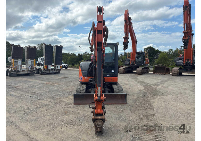 2017 Hitachi ZX65USB-5A Excavator (Rubber Tracked)