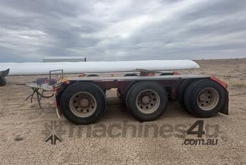 2011 Orange Jamieson Tri Axle Dolly