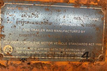 2006 Onsite Tandem Axle Float