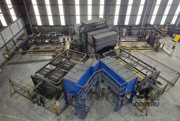 Rotomoulding Oven 4 Bay Rock and Roll