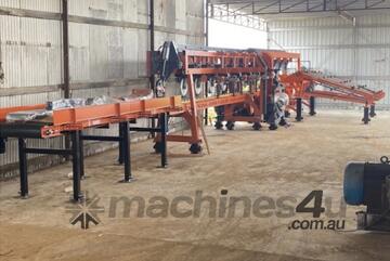 Wood Miser Twin opposed vertical bandsaws