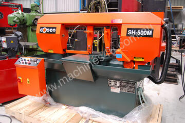 Cosen SH-500M. Semi Auto, Mitre Cutting Bandsaw.