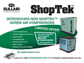 ShopTek™ 30 Screw Compressor - picture0' - Click to enlarge