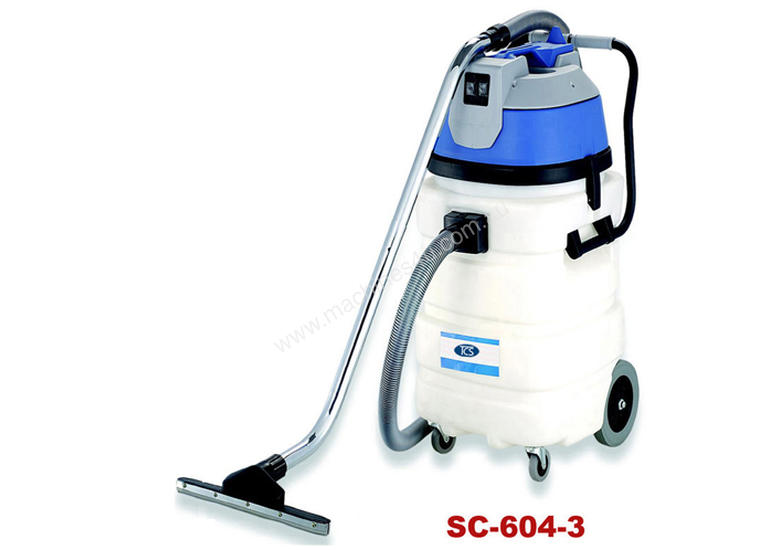 caption 90L COMMERCIAL PLASTIC WET 'N' DRY-three motors