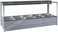 Hot Foodbar Square - Roband S26  Glass Double Row 