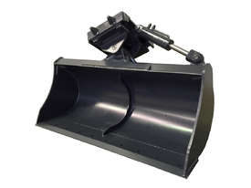 NEW DIG ITS 1500MM HYDRAULIC TILTING BATTER BUCKET SUIT ALL 5-7T MINI EXCAVATORS - picture0' - Click to enlarge