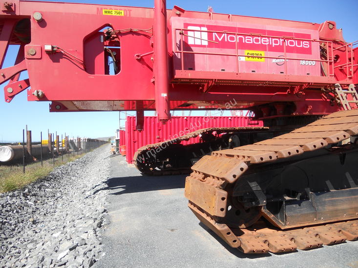 Used 2010 Manitowoc M18000 Crawler Crane in Perth, WA Price 6,500,000