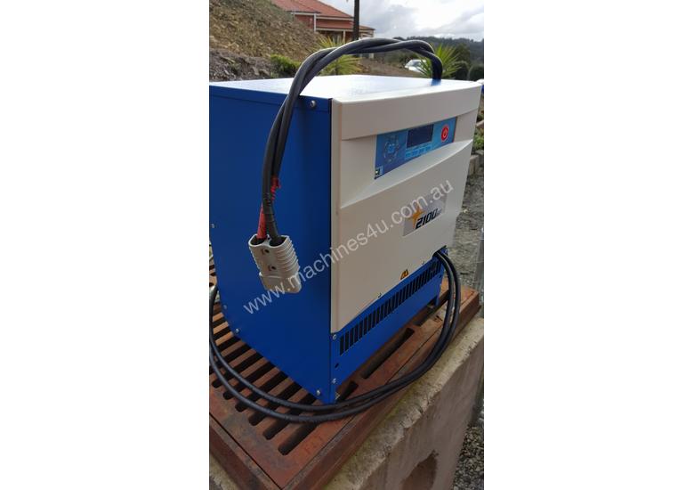 caption FORKLIFT BATTERY CHARGER