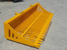 Tractor Rock Bucket, Sieve Bucket - Euro Hitch - picture0' - Click to enlarge