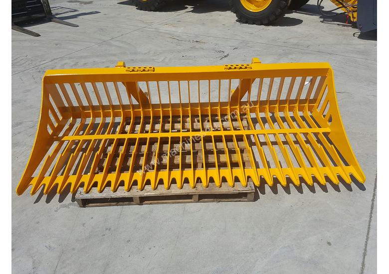 caption Tractor Rock Bucket, Sieve Bucket - Euro Hitch