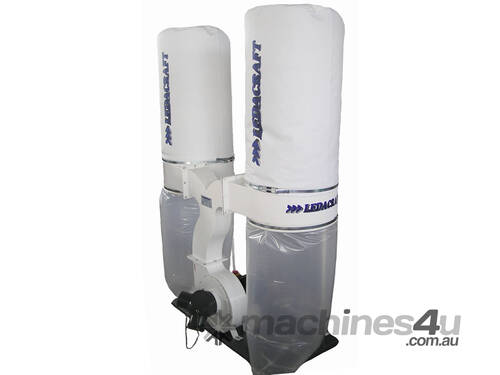 LEDA DC-2200. Twin bags. 3hp single  phase