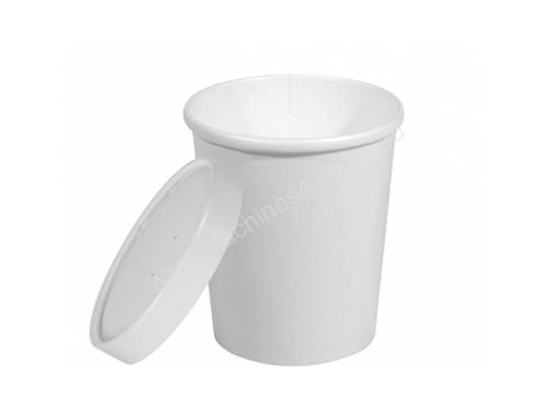 Heavy Weight Paper Containers + Vented Lids - XLarge 32oz