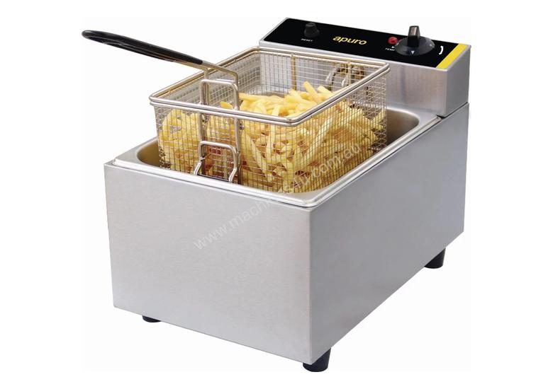 caption Apuro DL892-A - Single Fryer 5Ltr