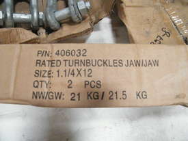 turnbuckles galvenized - picture0' - Click to enlarge