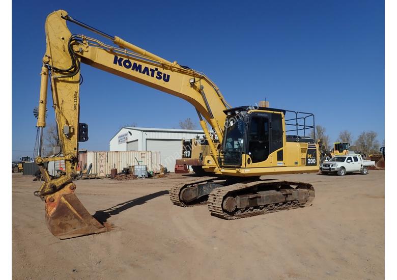 Download 910 Gambar Excavator Komatsu Pc200 Keren HD