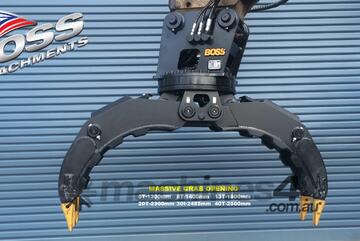 Boss BHRG200 Hydraulic Rotating Grapple (Suitable for 17T+ Carriers)