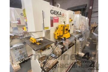 GEKA Hydracrop 80S Punch and Shear Versatile Ironworker for Precision Metal Fabrication!