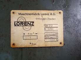 Lorenz EN12 Gear Hobbing machine - picture0' - Click to enlarge