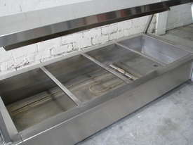 Commercial Stainless Steel Bain Marie Hot Food Bar - 4 Module - picture0' - Click to enlarge
