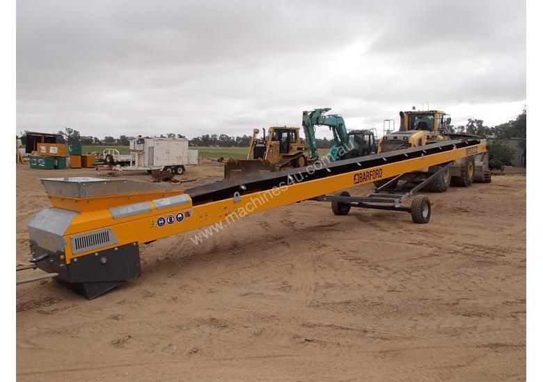 caption Barford W5032 Wheeled Stacker Conveyor