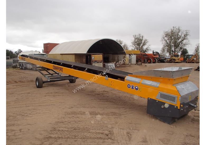 caption Barford W5032 Wheeled Stacker Conveyor