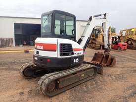 Bobcat E45 Excavator with Buckets - picture1' - Click to enlarge