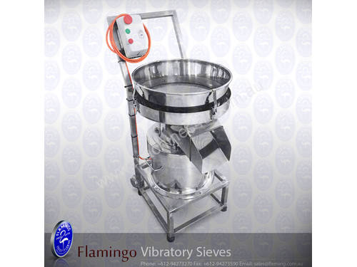 Flamingo Vibratory Sieve LS450 with NW Engaged Screen & mobile stand EFVS-450NW 