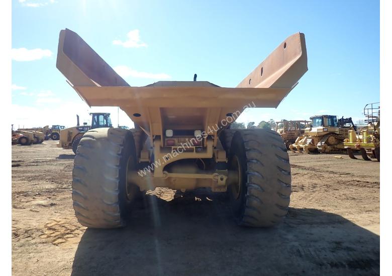 caption Caterpillar 740 Dump Truck