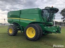 2012 John Deere S680 With Front - picture0' - Click to enlarge