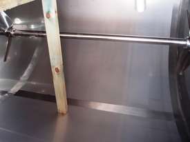 Stainless Steel Mixing Tank (Vertical), Capacity: 7,000Lt - picture2' - Click to enlarge