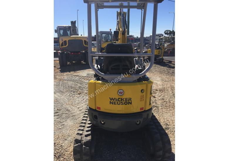 caption Wacker Neuson EZ17 Mini Excavator, Hydraulic Hitch & Bucket Set $32000+gst ZERO PAYMENTS FOR 90 DAYS