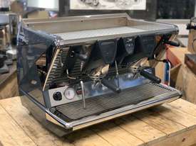LA SAN MARCO 100T TOUCH DTC GREY 2 GROUP ESPRESSO COFFEE MACHINE - picture0' - Click to enlarge