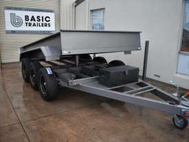 TRI-AXLE 4500KG TIPPER TRAILER -12 X 6 FT AUSSIE MADE - picture1' - Click to enlarge