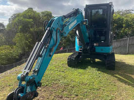 3.8 t Excavator. Power tilt. Full buckets. Auger. Compaction wheel - picture0' - Click to enlarge