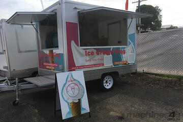 Complete Turnkey, Drive Away Soft Serve Ice Cream Trailer