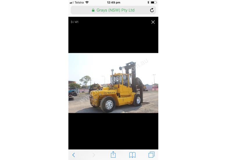 caption Omega Forklift