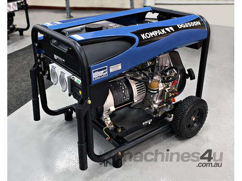 caption MACFARLANE - 6.3kW Kompak Open Diesel Generator