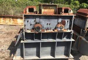 Knittle Hammer Mill Crusher 610mm x 610mm twin rotor