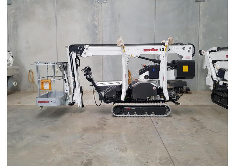 caption Platform Basket - 13m Crawler Mounted Hybrid Spider Lift - 1380 BP
