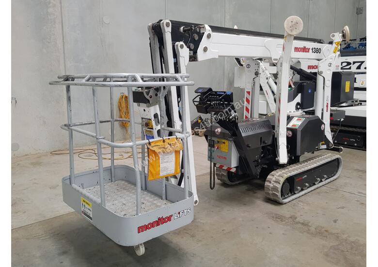 caption Platform Basket - 13m Crawler Mounted Hybrid Spider Lift - 1380 BP
