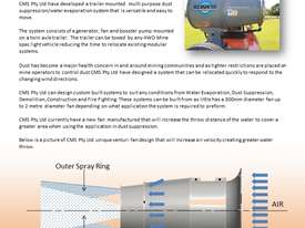 Dust Suppression Machine - Dust/Water Control System - picture0' - Click to enlarge