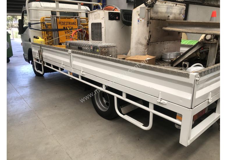caption Cable Hauling Truck