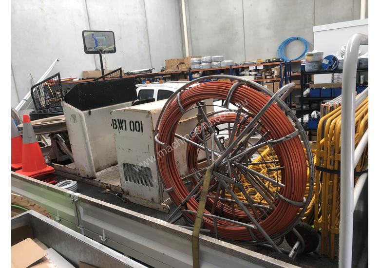 caption Cable Hauling Truck