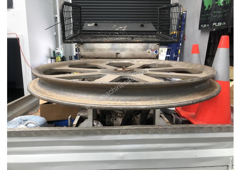 caption Cable Hauling Truck